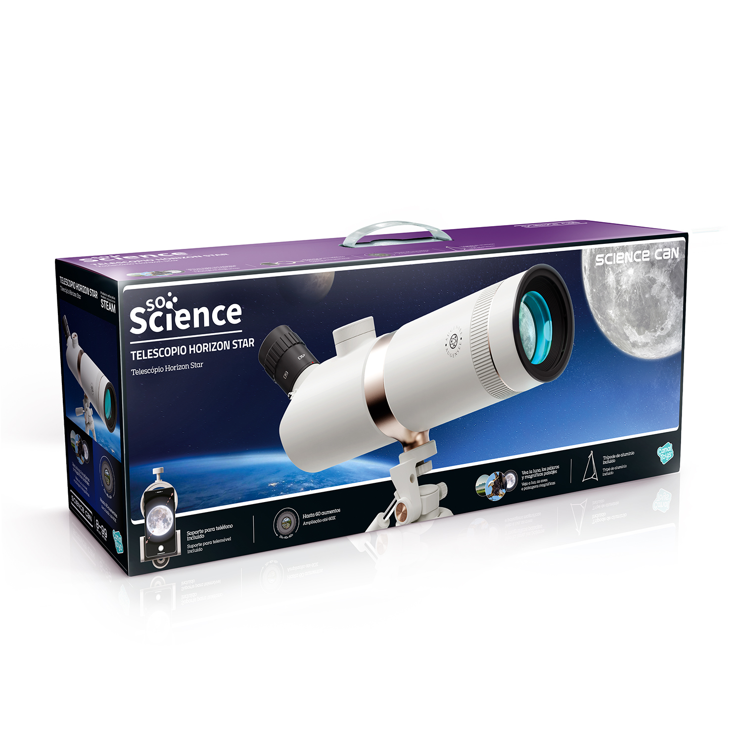 Telescopio Horizon Star - So Science - Canal Toys - COS008