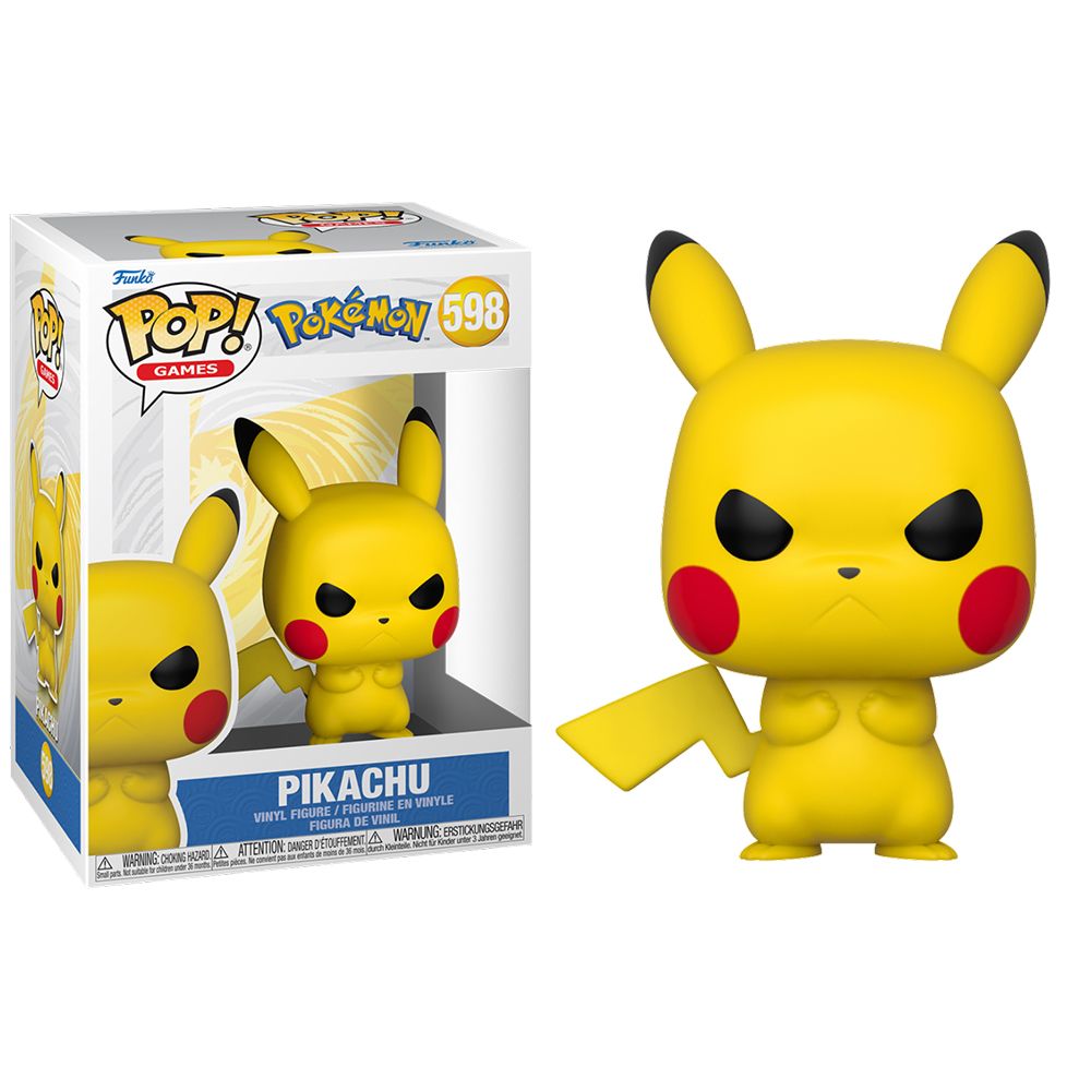 Funko Pop! Pokemon - Pikachu Gruñón, 65043, Nº629