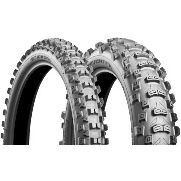 Bridgestone Neumático E50F 54P Moto Plateado 90/90 R21
