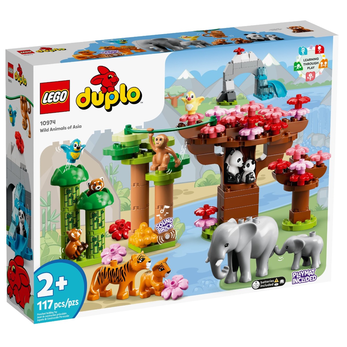 LEGO DUPLO - FAUNA SALVAJE DE ASIA 10974, TIENDA CON LICENCIA OFICIAL, PRODUCTO CON LICENCIA OFICIAL, ENVIO 24-48 HORAS PENÍNSULA, PIEZAS, BLOQUES, BRICKS, JUGUETES, 100% ORIGINAL