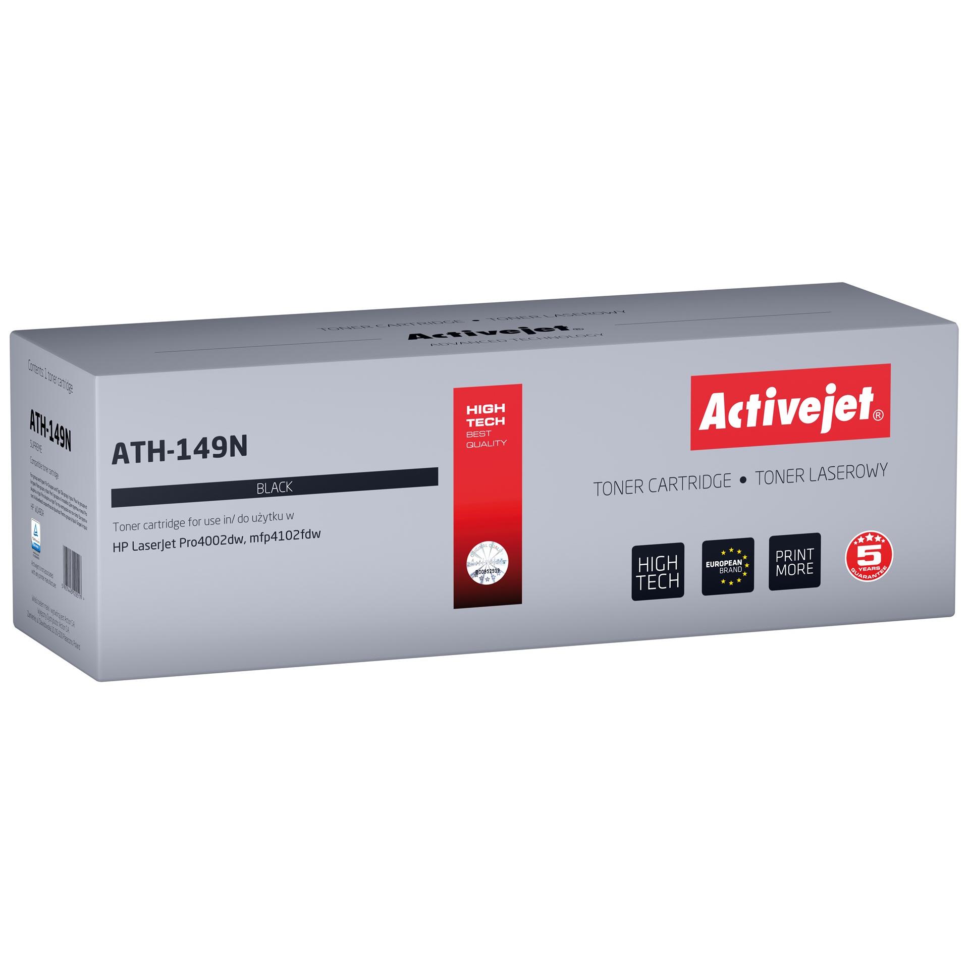 Tóner Activejet para HP 149A W1490A nuevo ATH-149N