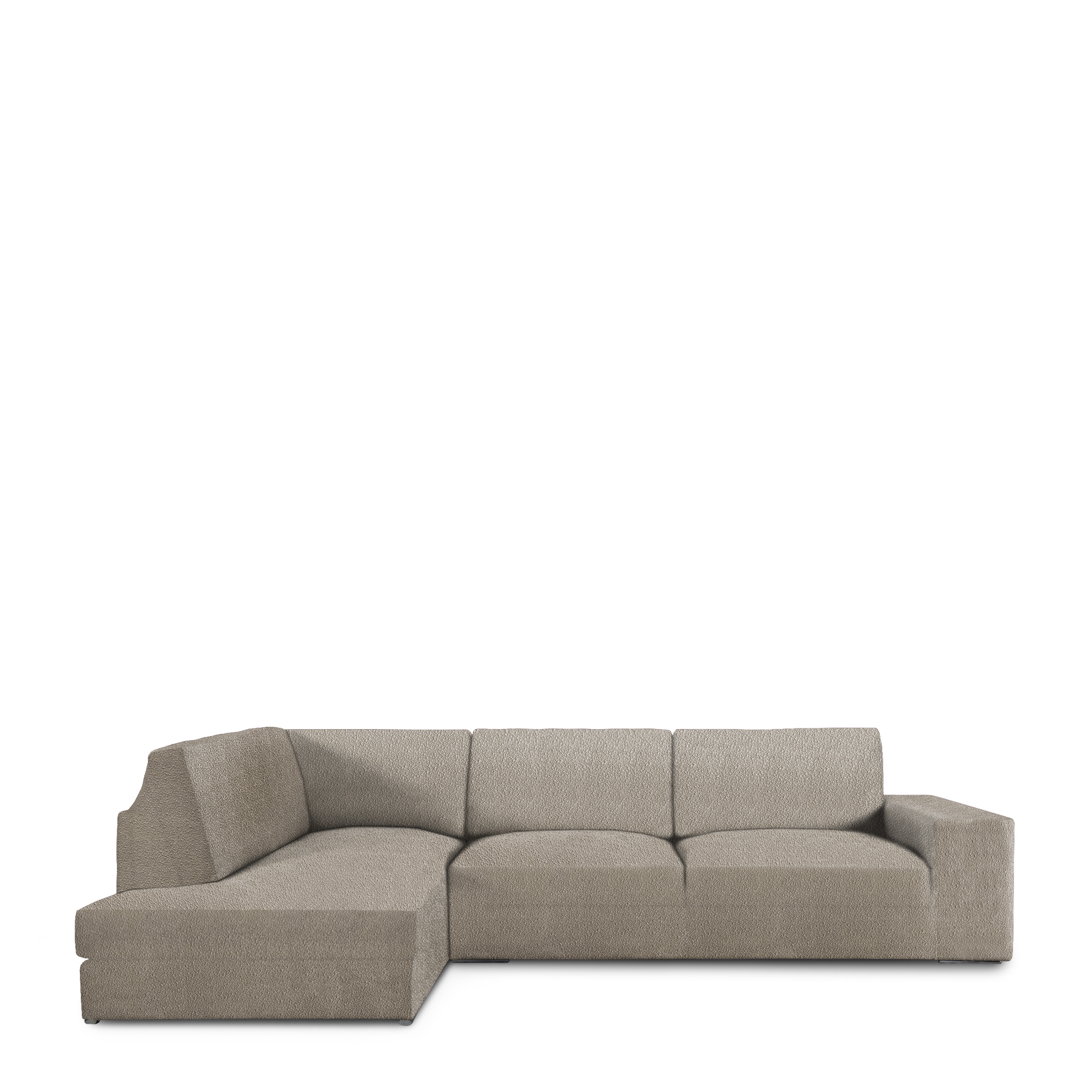 Fundas de sofa chaise longue con respaldo premium roc izquierda (Mirando de frente)c/11, Tamaño izquierda, 170x310x110cm, Fábricada en España