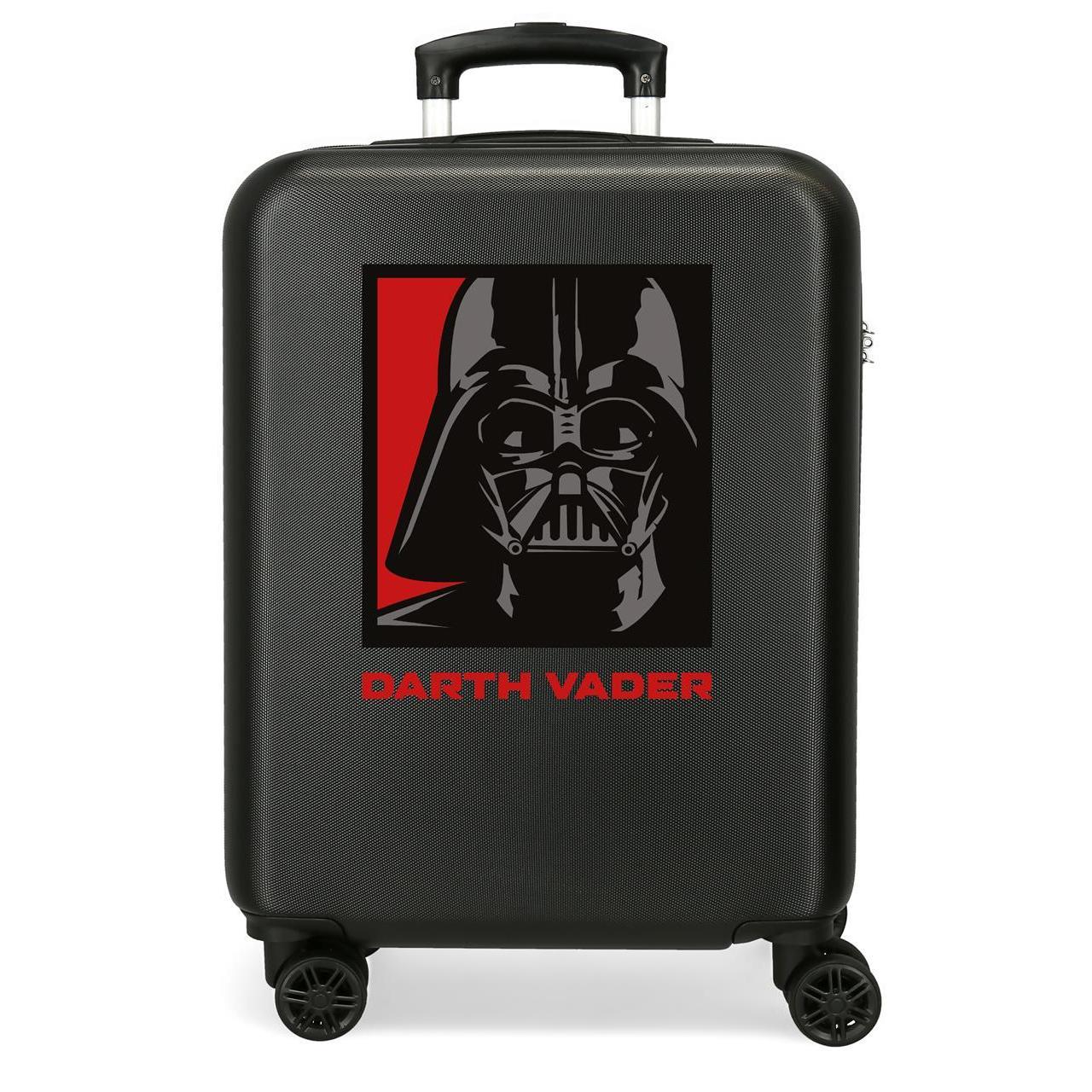 Star Wars Maleta De Cabina ABS Rígida Droids Negro 55cm