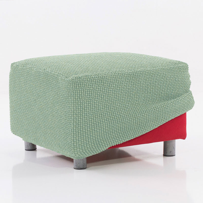 MAXIFUNDAS FUNDAS DE SOFA & CHAISE LONGUE - Funda de Puff Relive Elástica