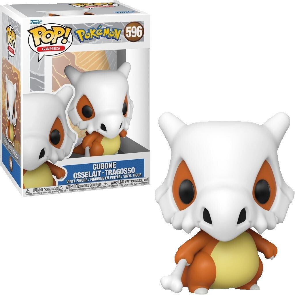 Funko Pop Cubone Pokemon 596 - Figura Coleccionable de 10cm