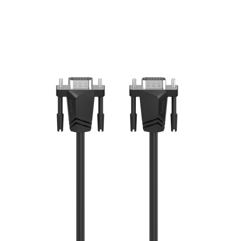 Hama - Cable VGA 1080p, 1,5m, Color negro 00200707