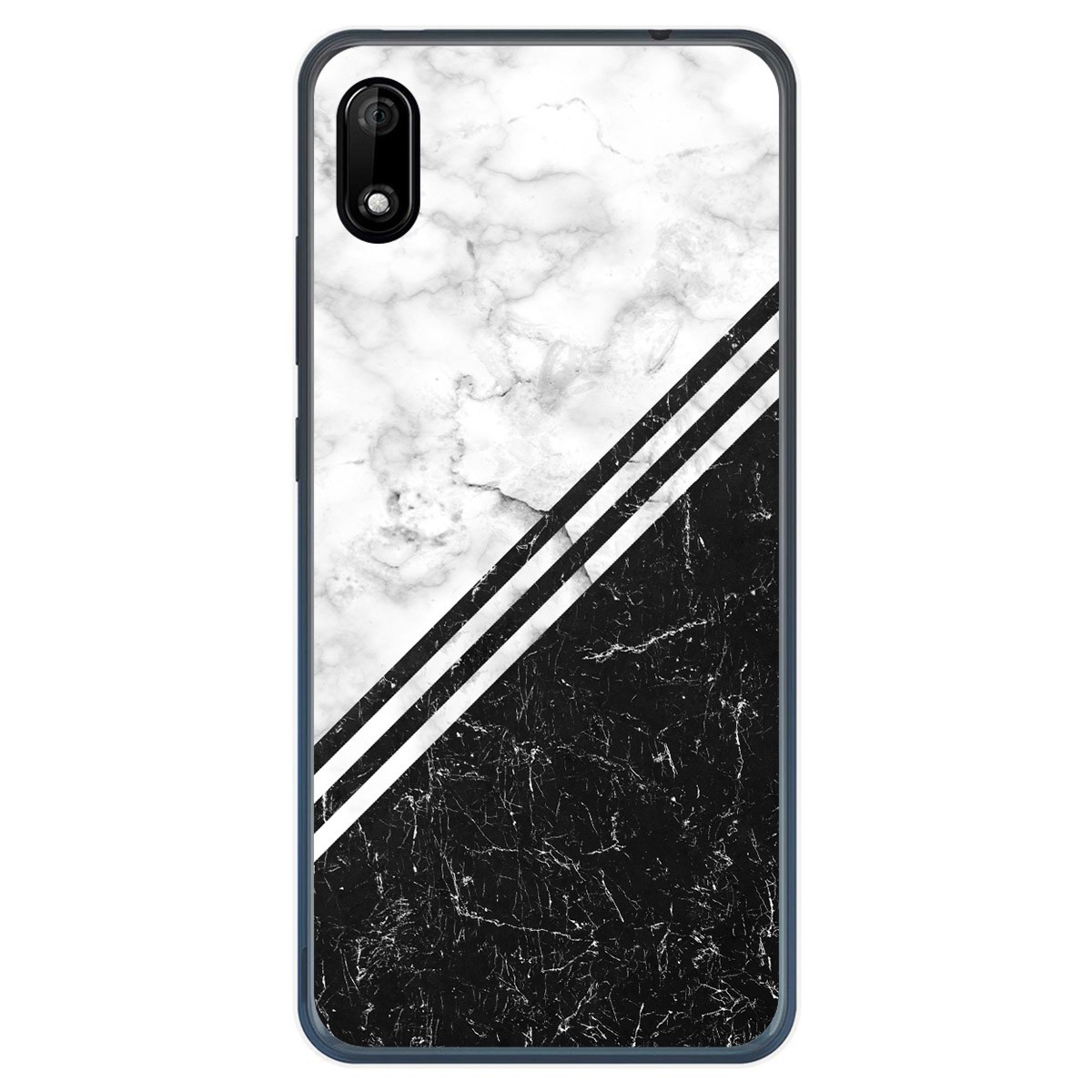 Tumundosmartphone Funda Gel Tpu para Wiko Y70 diseño Mármol 01 Dibujos
