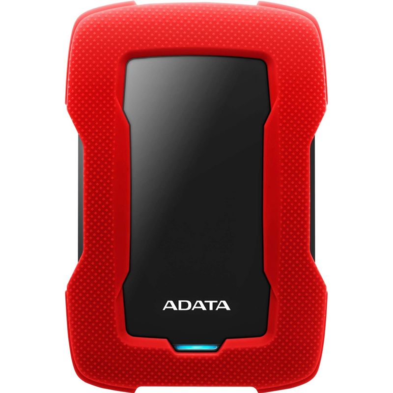 isco Duro Externo ADATA HD330 2TB USB 3.1, Resistente a Golpes, Rojo