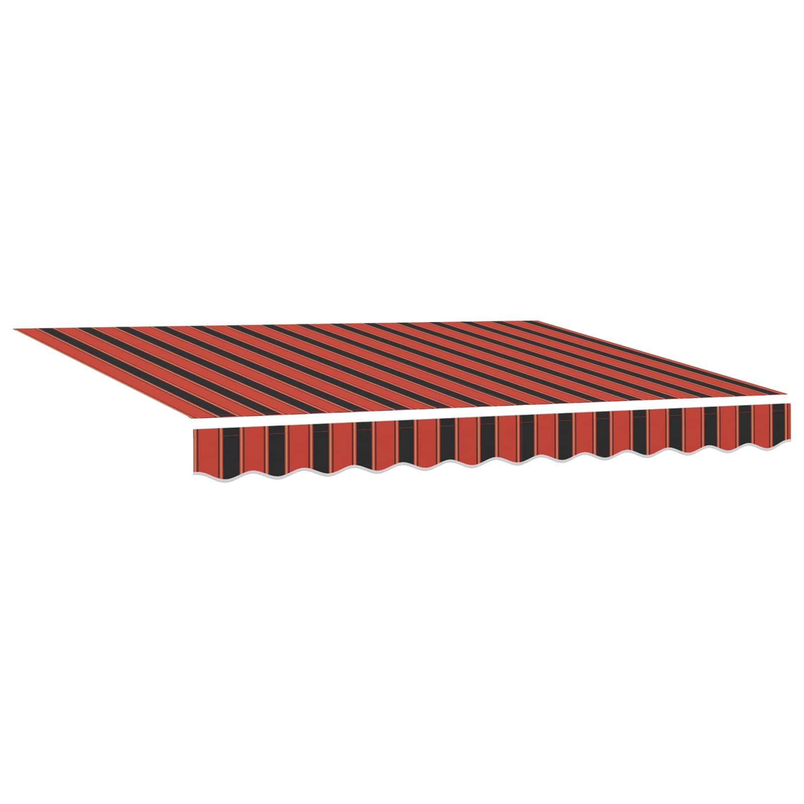 vidaXL Toldo Retráctil Poliéster y Acero 300 x 250 cm Multicolor
