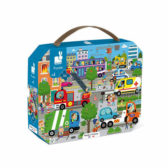 Puzzle Ciudad - 36 pzs. - Janod J02644