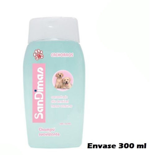 Champú suavizante SANDIMAS 300ml para perros CACHORROS