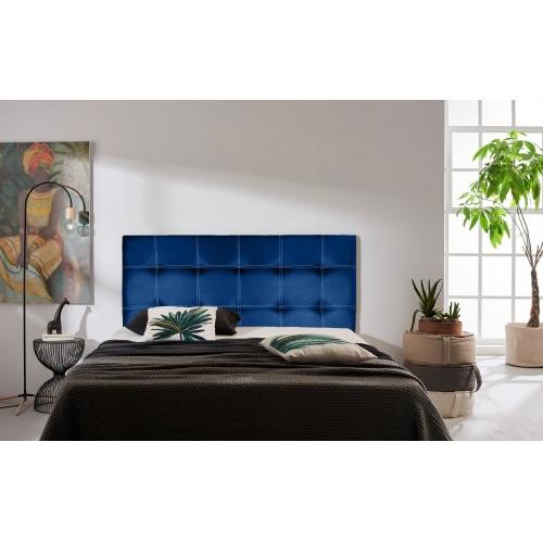 Cabecero Eccox Iris Polipiel Azul - Diseño Elegante y Duradero