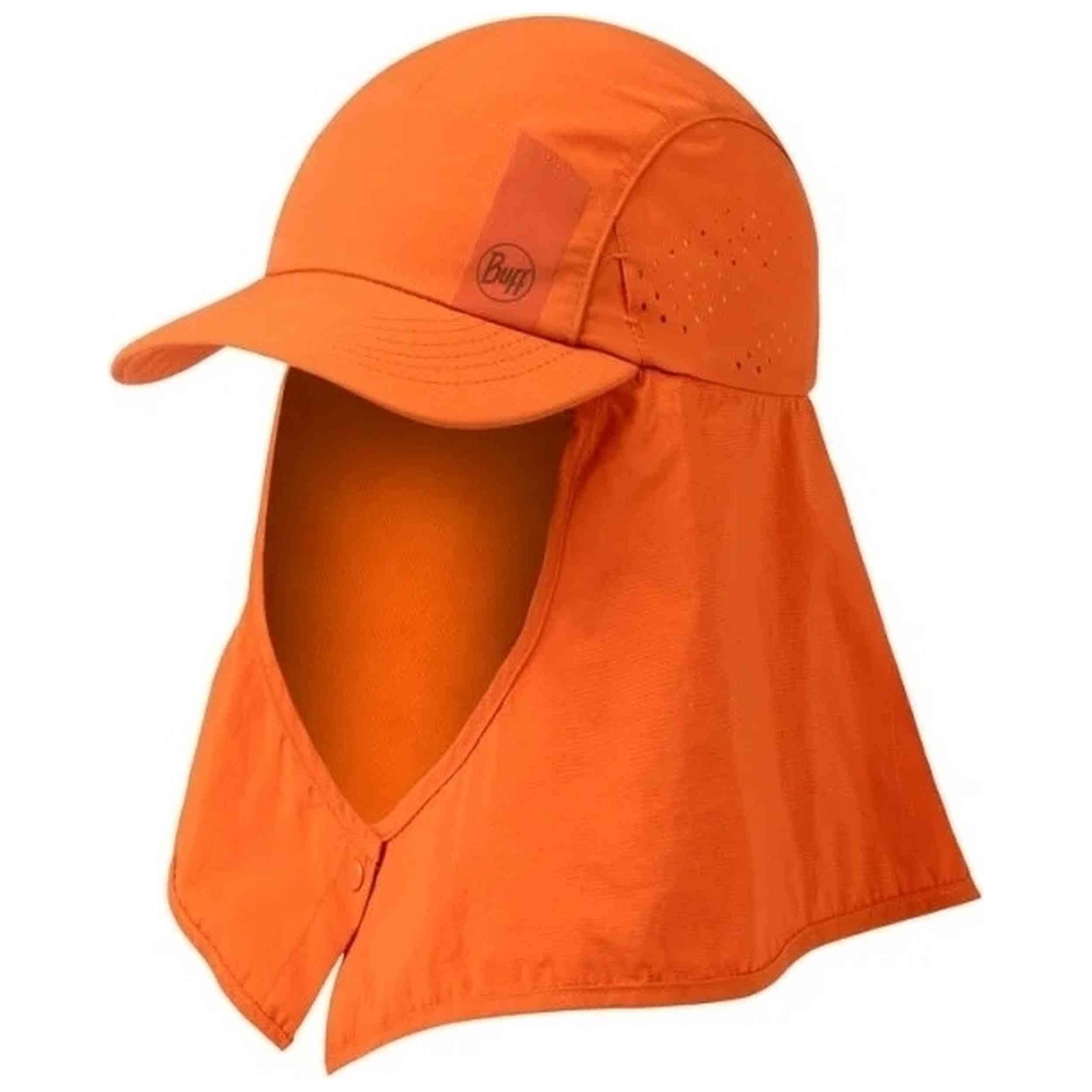 Gorro Buff modelo Desert Cap Kids Solid Kids en color Naranja