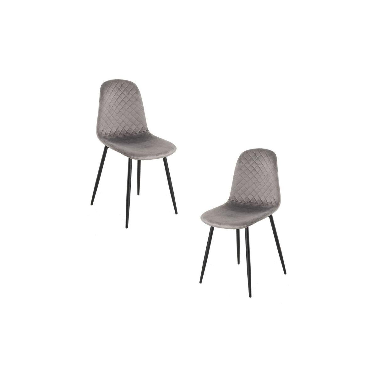 Regalos Miguel - Packs Sillas Comedor - Pack 2 Sillas Boide - Gris