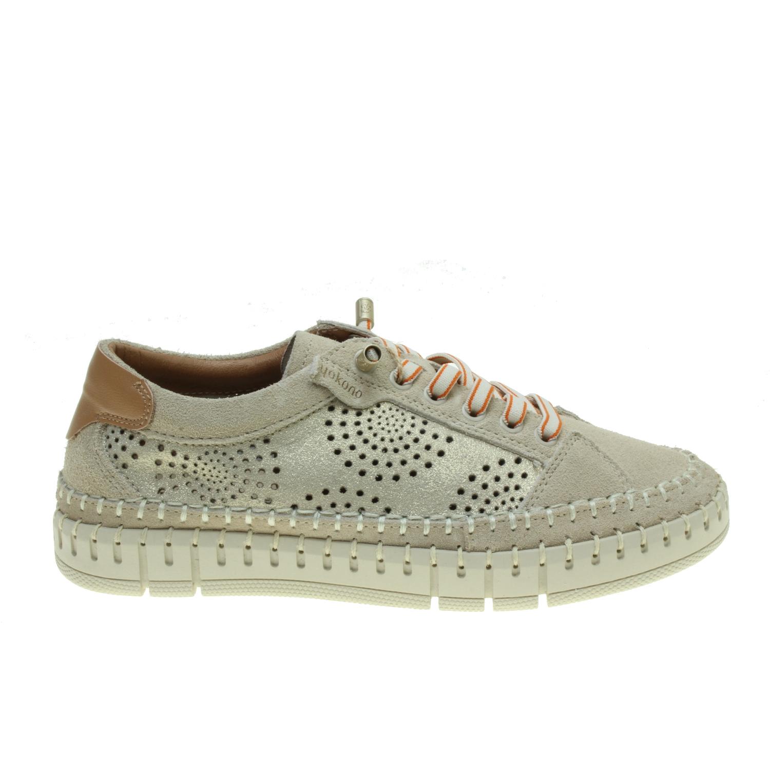 Yokono mod. FLOW100S - Sneakers en serraje con calados