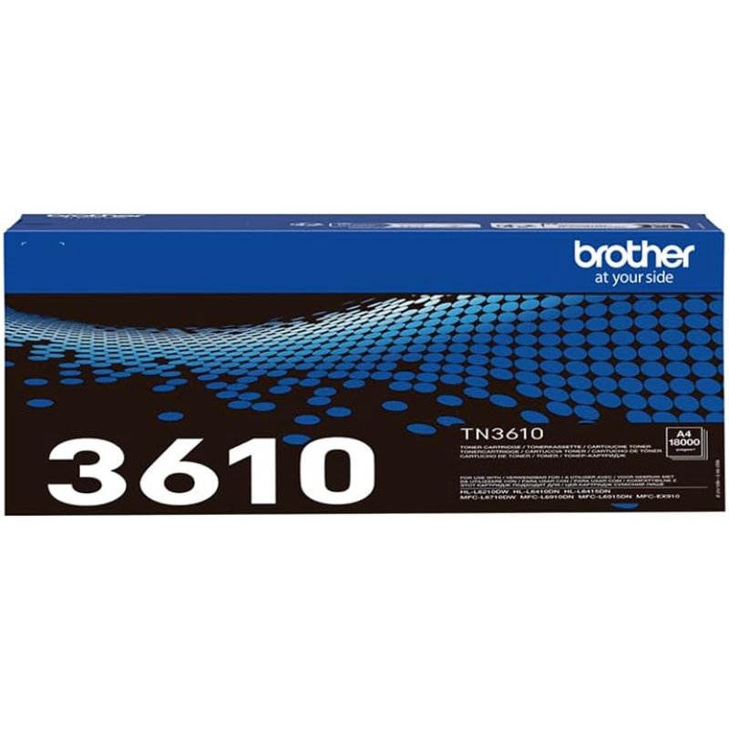 Brother TN3610 Tóner Negro original