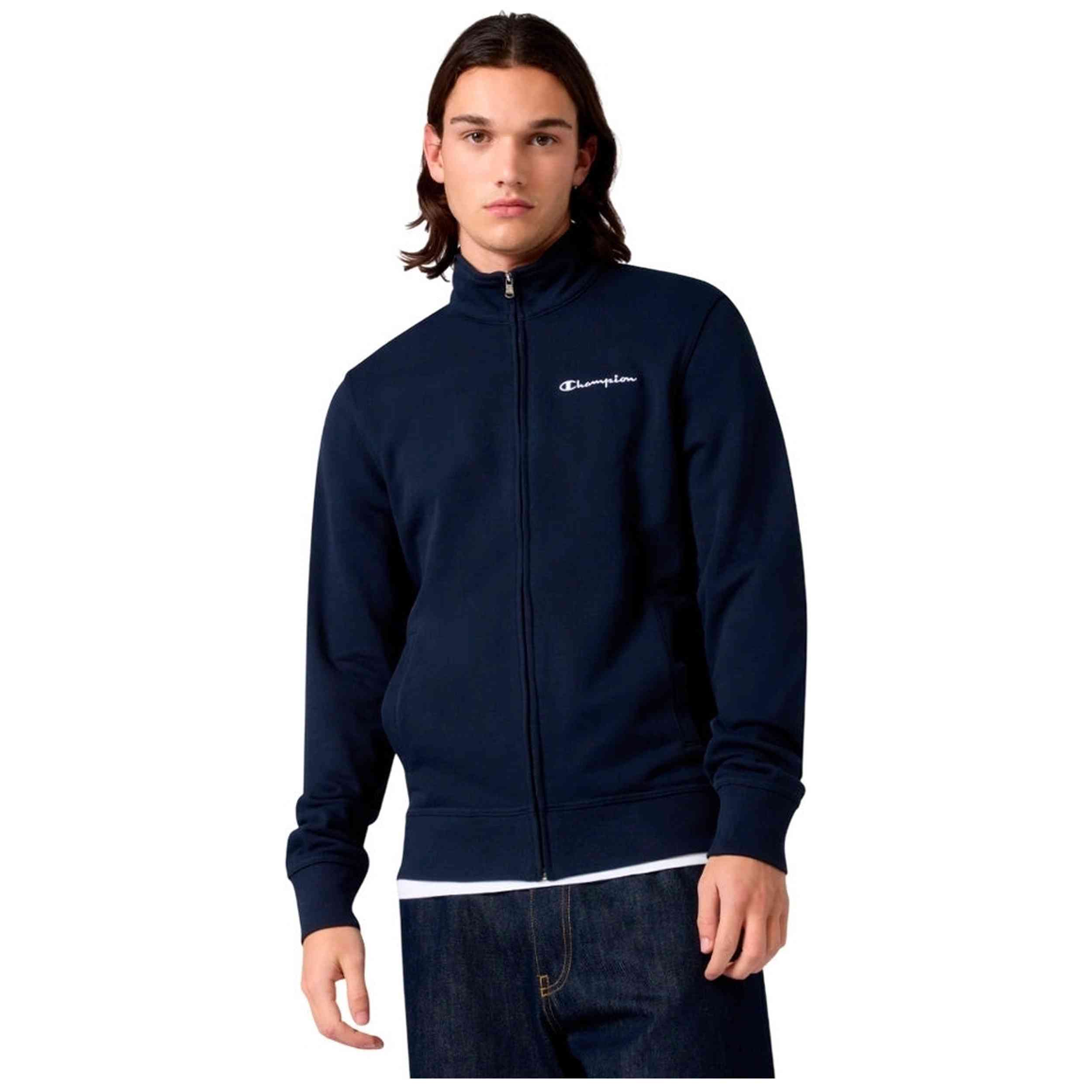 Textil Champion modelo Full Zip Sweatshirt en color Marino