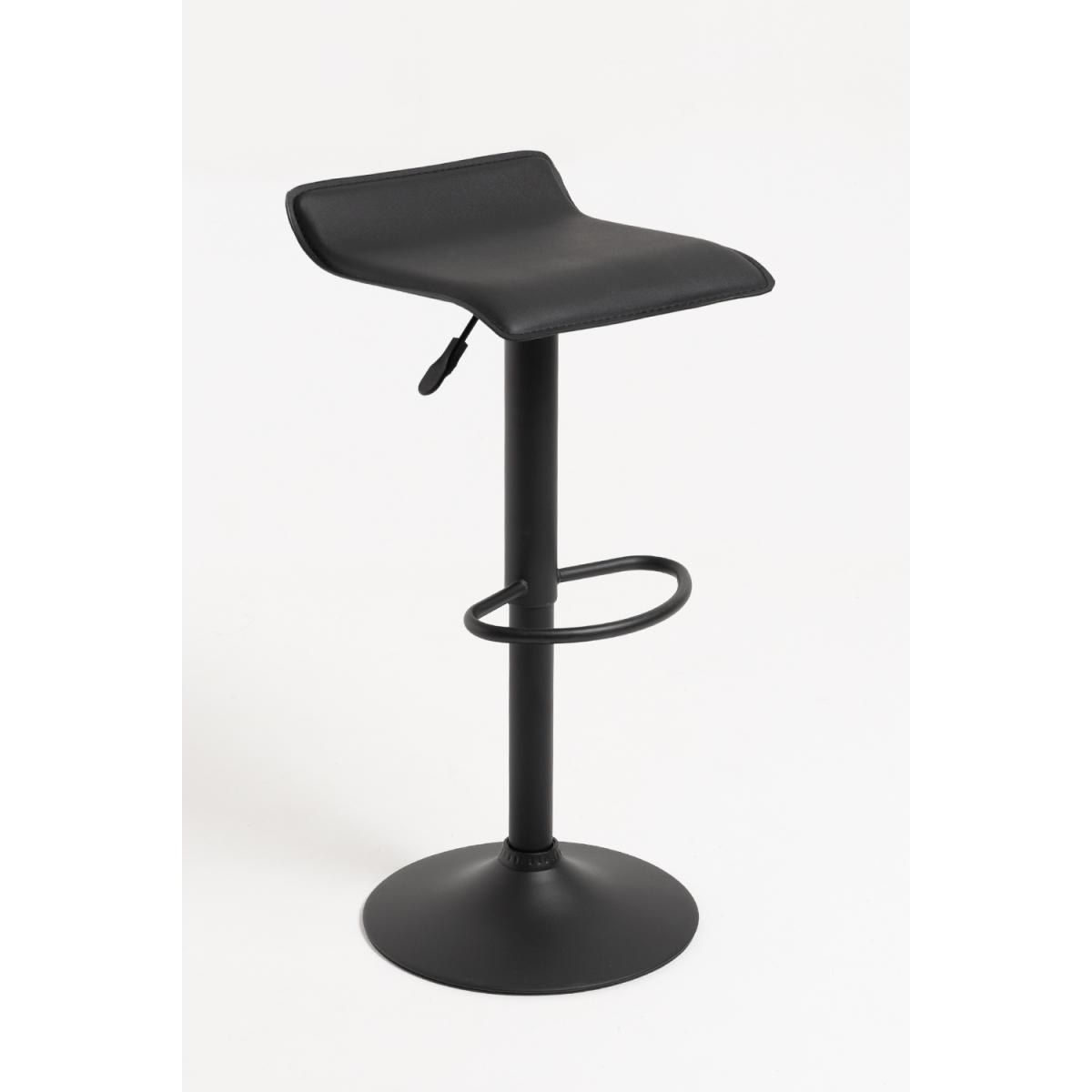 Regalos Miguel - Packs Taburetes Cocina - Pack 2 Taburetes Tim Black - Negro