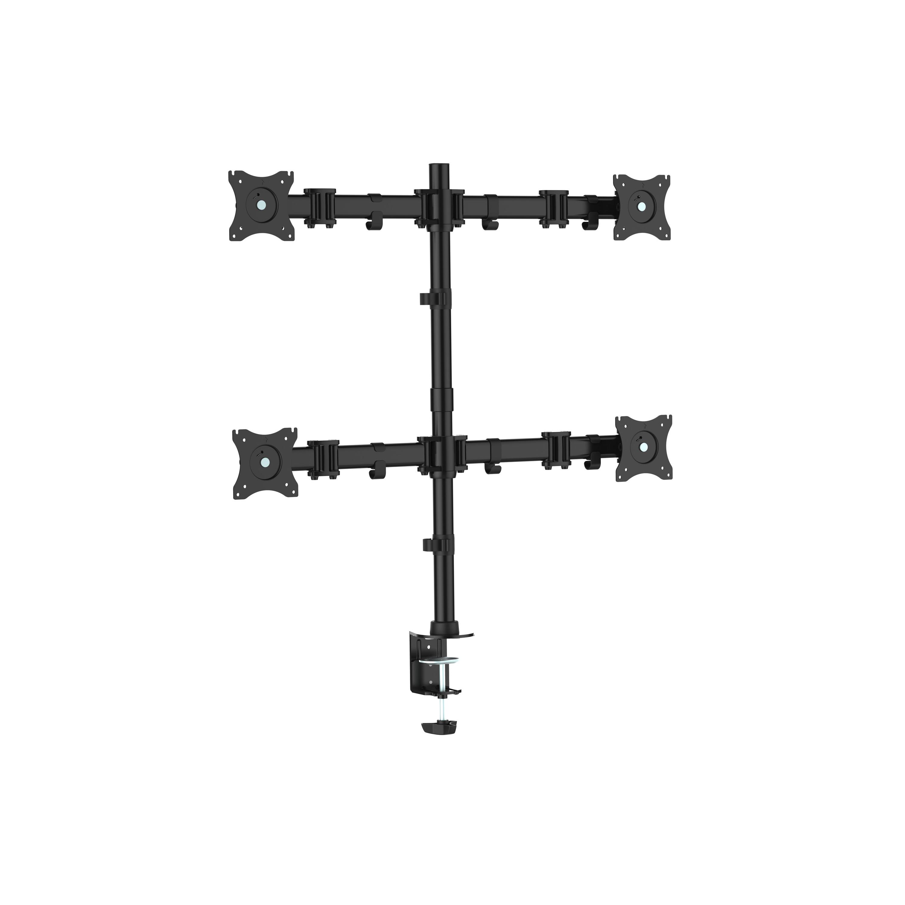 Equip 650117, Abrazadera, 32 kg, 33 cm (13"), 68,6 cm (27"), 100 x 100 mm, Negro