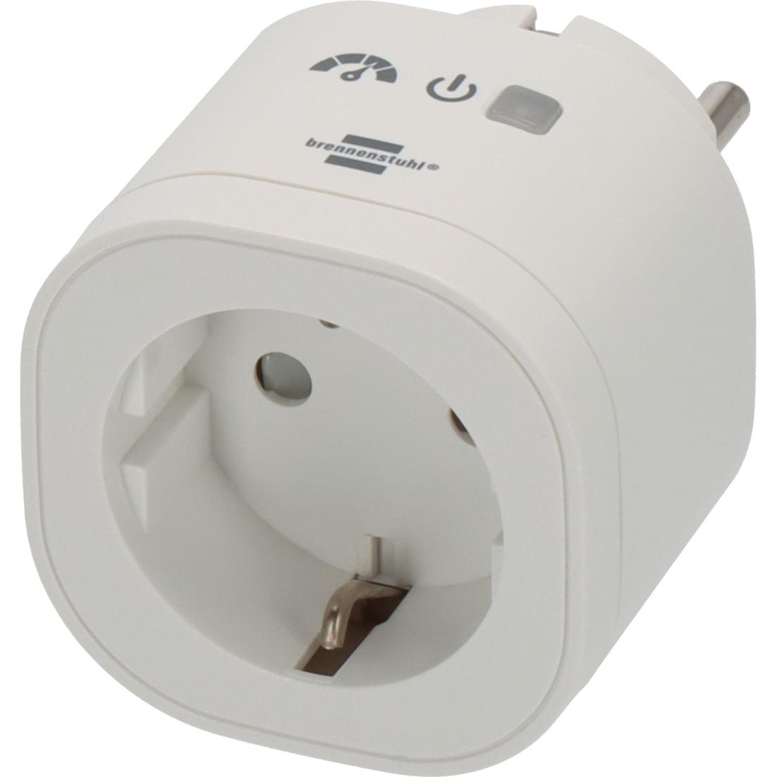 Brennenstuhl 1294880 enchufe inteligente 3680 W Hogar Blanco