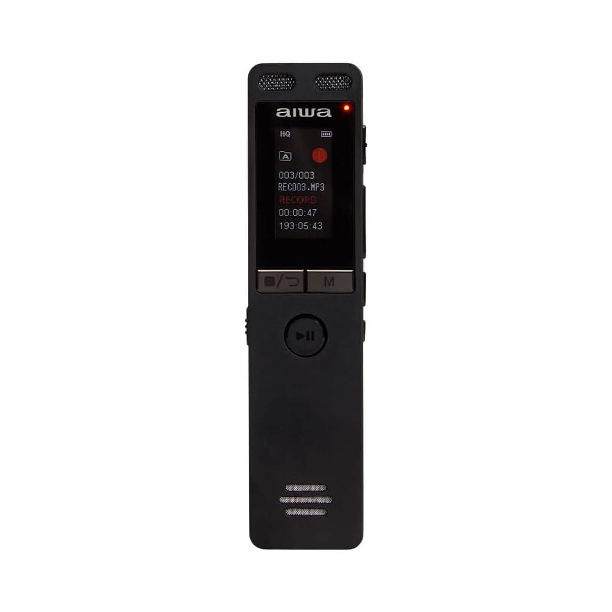 Aiwa DVR-A400 Black / Grabadora de voz digital 16GB
