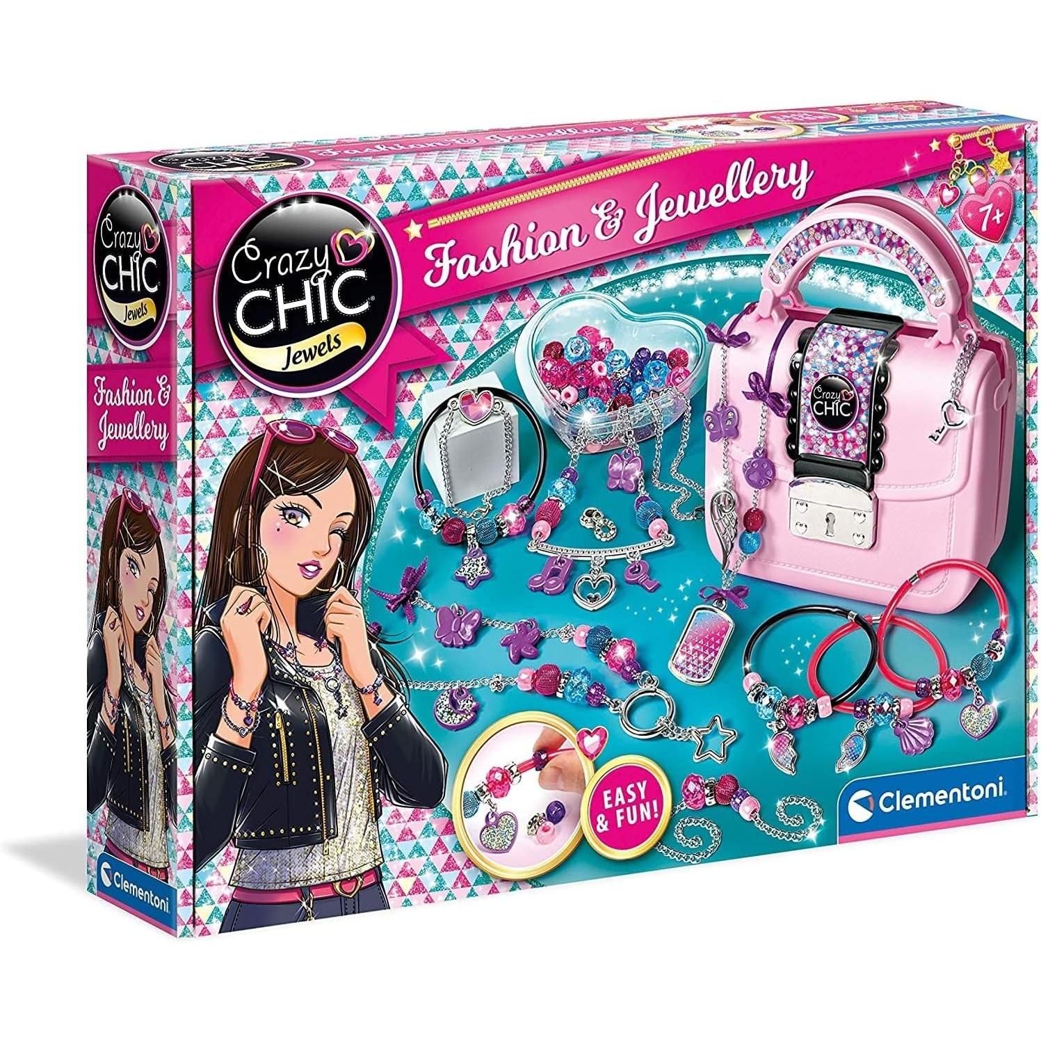 Clementoni Clementoni Fashion & Jewellery – Kit Creativo de Moda