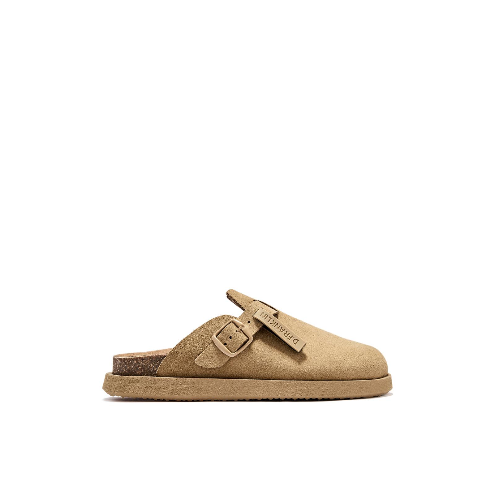 D.Franklin Zuecos de Mujer Cierre Hebilla Negra Vibe Clog - Sandalias deportivas planas cómodas para verano