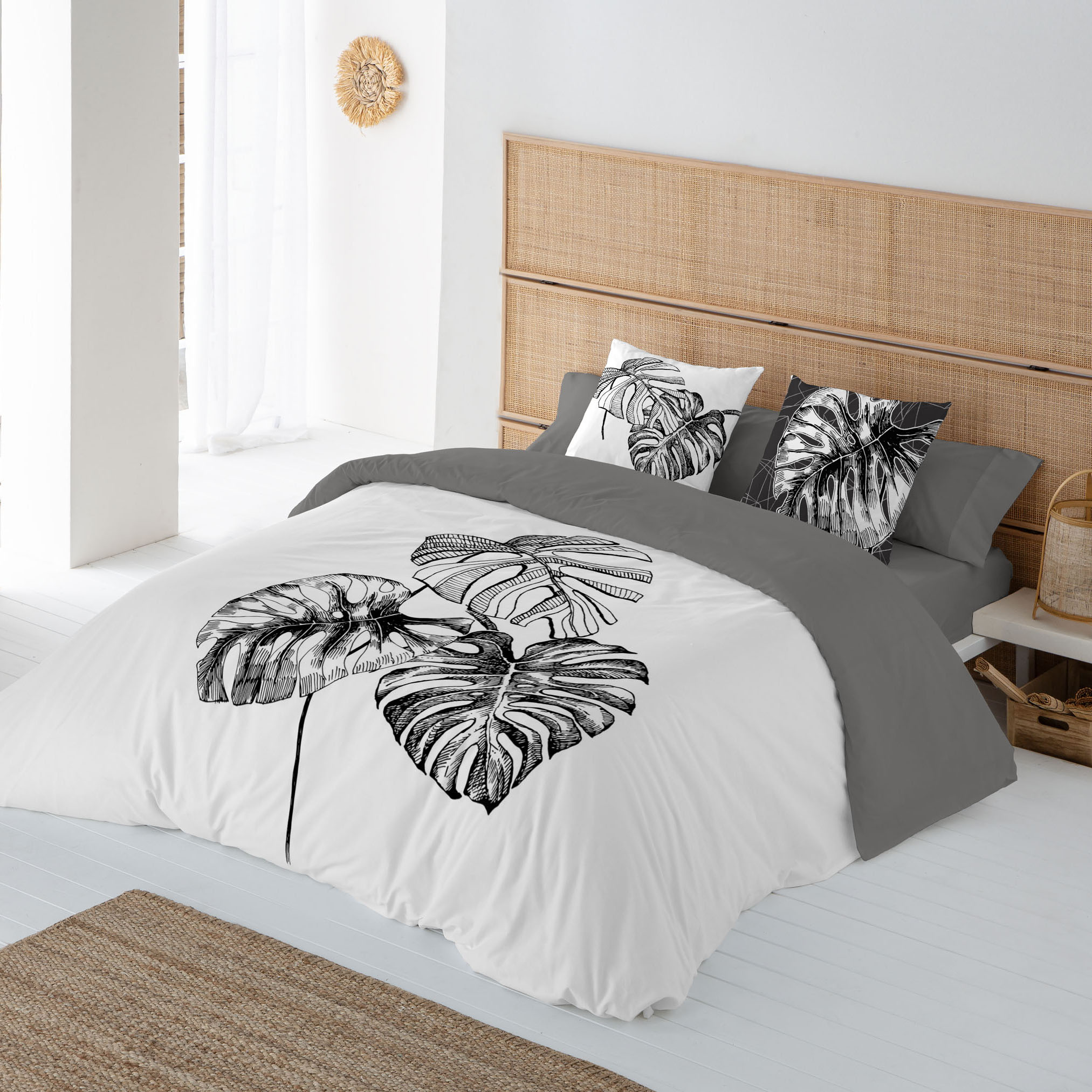 ICEHOME - Funda Nórdica Estampada 100% Algodón Extrasuave - Juego de Cama 2/3 Piezas Funda de Edredón y 1 o 2 Fundas de Almohada - Cama 90/135/150/180 - Fabricado en España