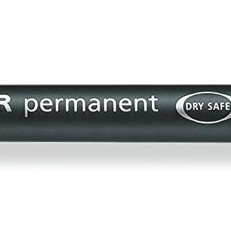 Staedtler lumocolor permanent 313 rotulador permanente de punta fina - trazo 0.4mm aprox - secado rapido - color azul (10 uds)