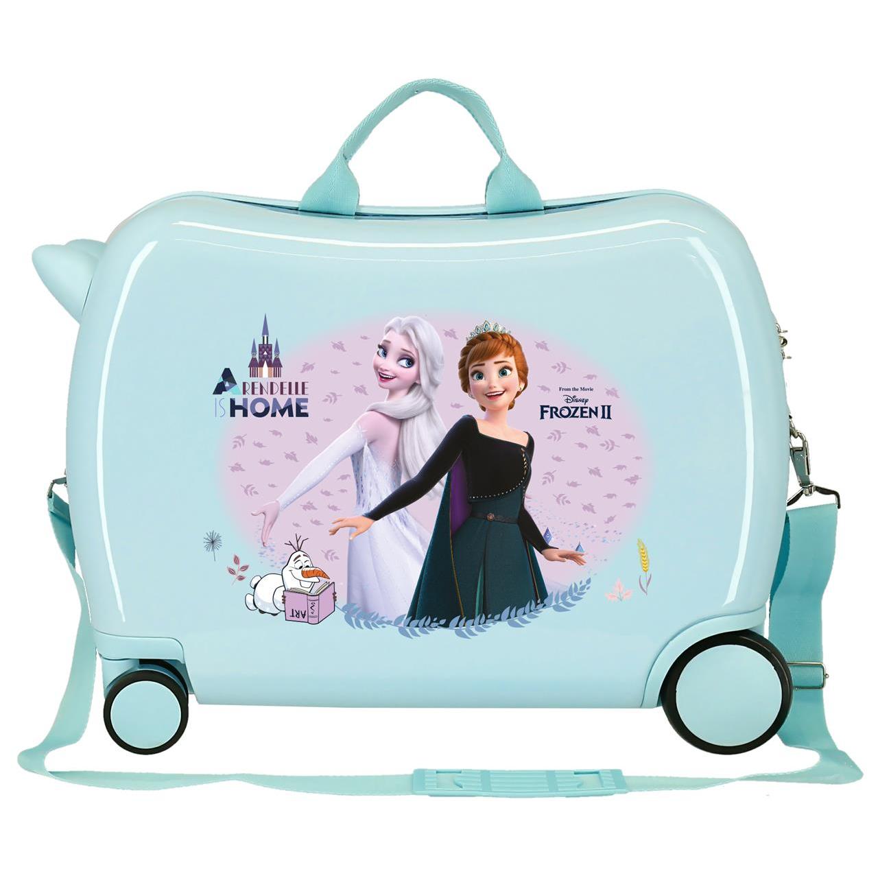 Disney Frozen Maleta Correpasillos ABS Rígida Arendelle Is Home Azul