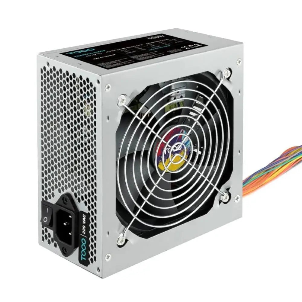 Fuente Alimentación Fuente de Alimentación TooQ 550W Certificación 80 PLUS Bronze TQAPOLO-550SP Compacta y Silenciosa