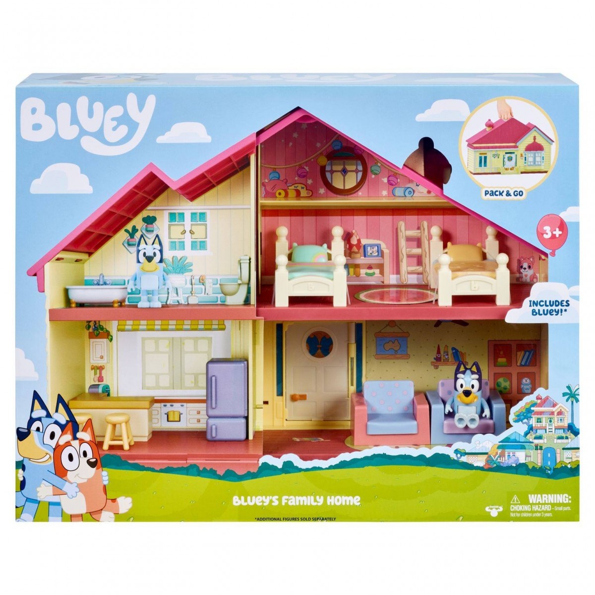 Bluey 90128 Paquete de 8 figuras