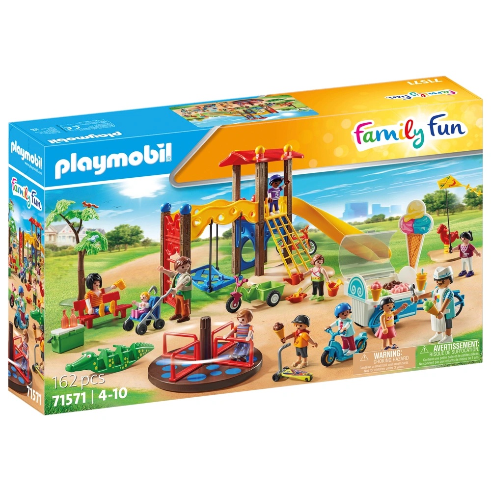 PLAYMOBIL - GRAN PARQUE INFANTIL, 71571, TIENDA CON LICENCIA OFICIAL, ENVÍOS URGENTES 24-48 HORAS EN PENÍNSULA, JUGUETES, CLICKS, FAMOBIL, FIGURAS, MUÑECOS