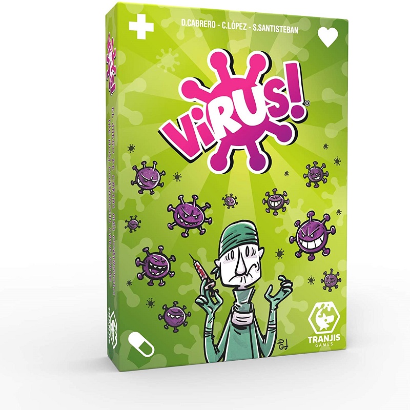 Tranjis Games - Tranjis Games - Virus! - Juego de cartas - El Juego mas contagioso. Edicion Española. +8 años