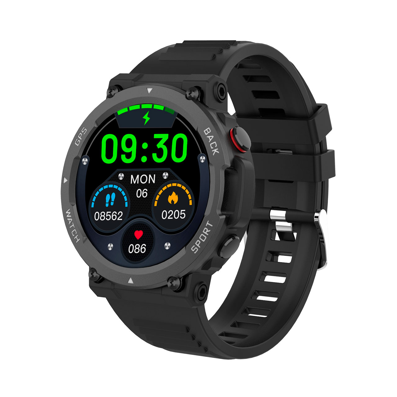 swiss+go Zermatt X Smartwatch GPS Bluetooth 5.3