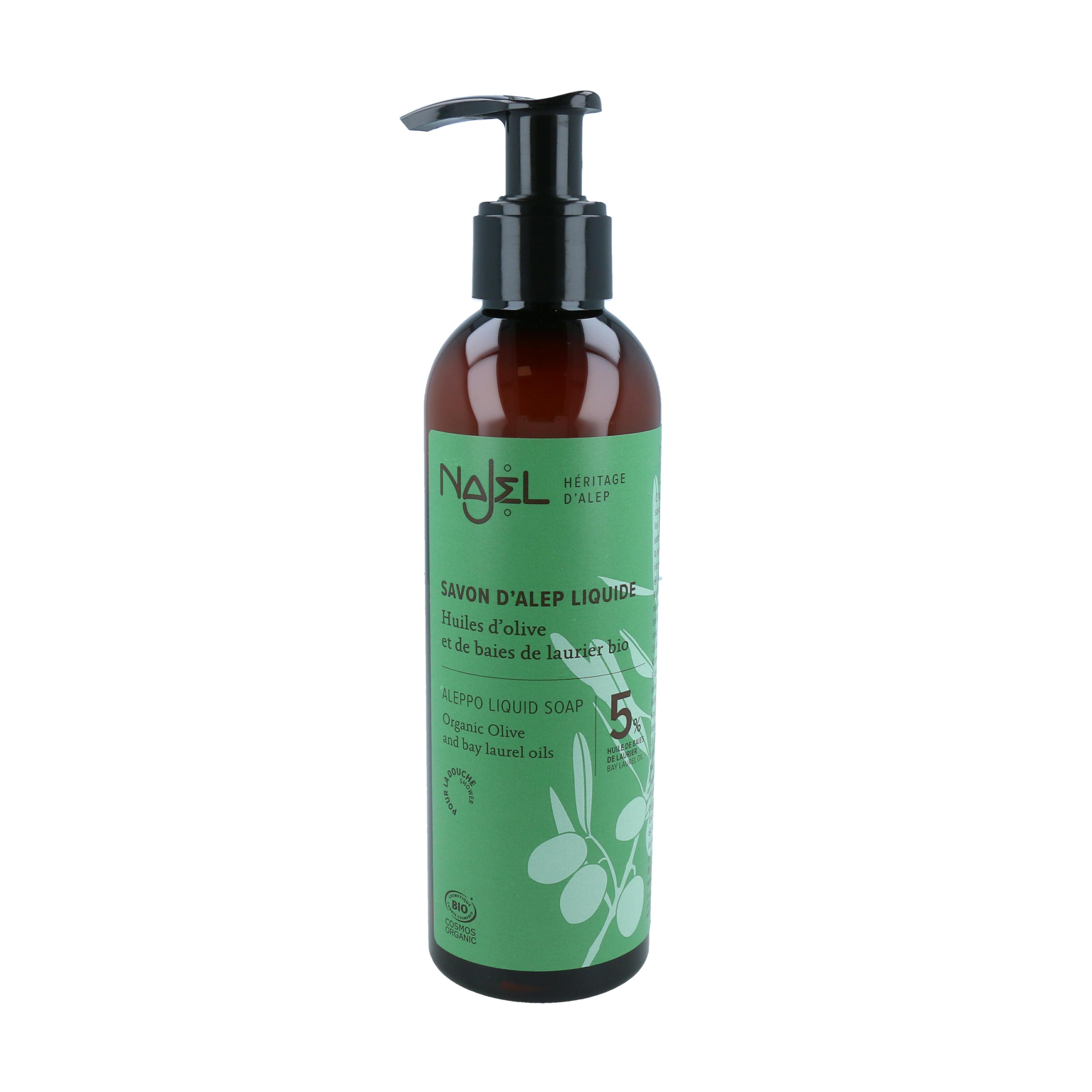 Jabon de Alepo liquido 5% 200 ml Najel