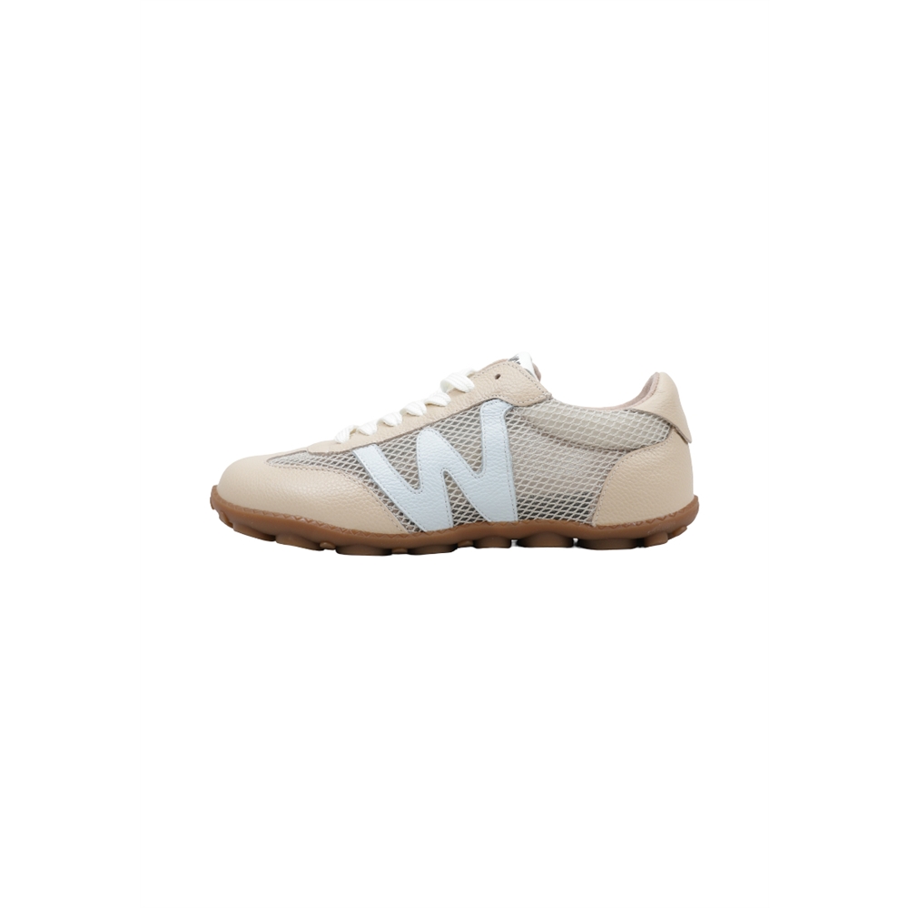 Wonders AP-2101 Deportivas Planas Mujer Beige