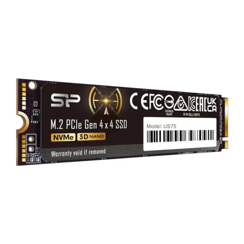 Disco Duro Silicon Power 1TB SSD 7000MB/s NVMe PCIe 4.0 M.2 Gen4 3D NAND