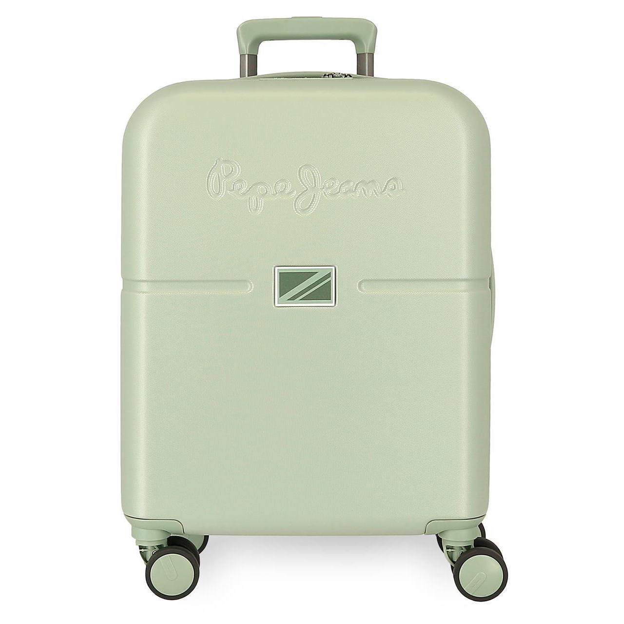 Maleta de cabina Pepe jeans Accent verde 40x55x20 cm