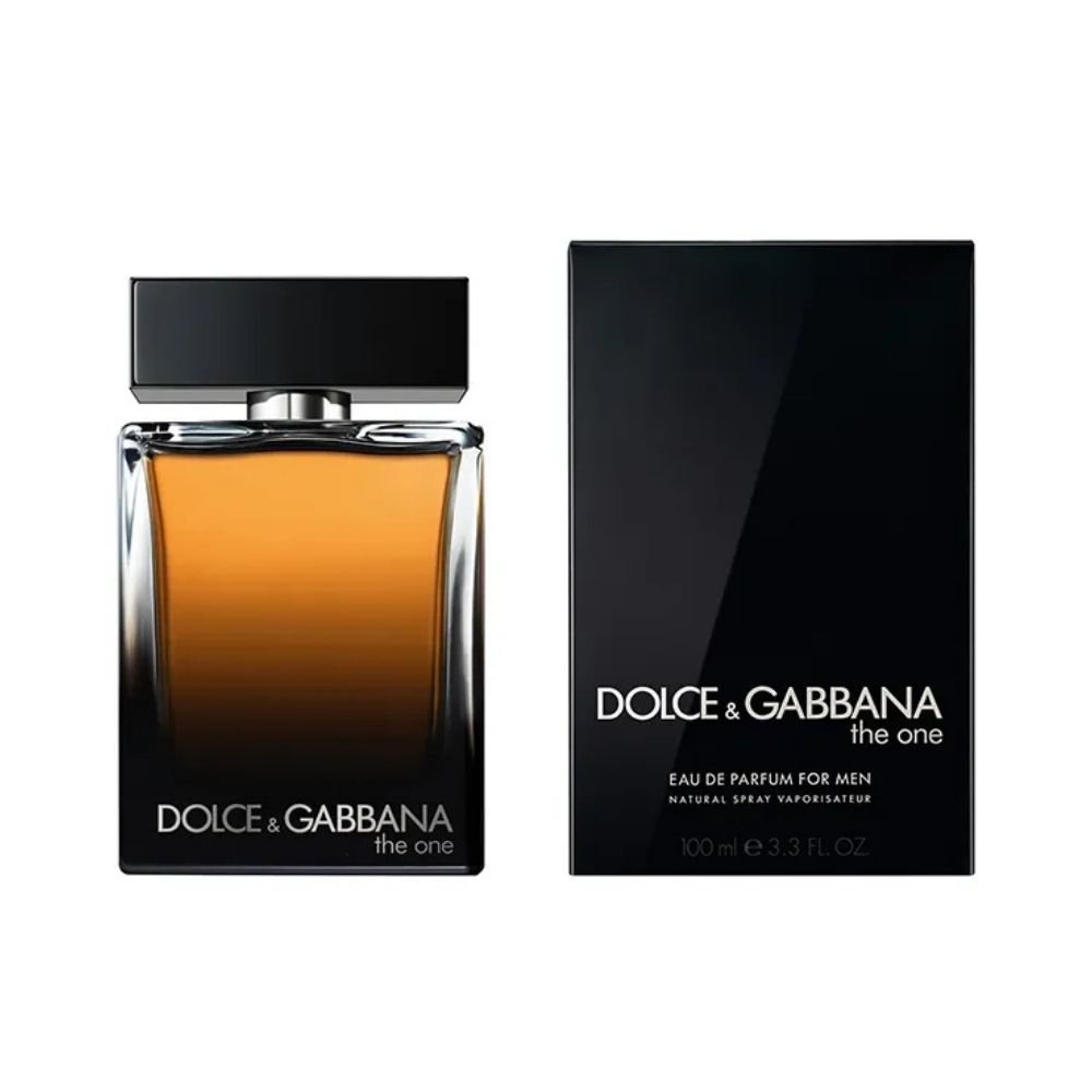 Dolce & Gabbana - The One For Men Eau de Parfum 100 Ml. - Perfume para hombre.  Fragancia masculina elegante, seductora y profundamente sofisticada.