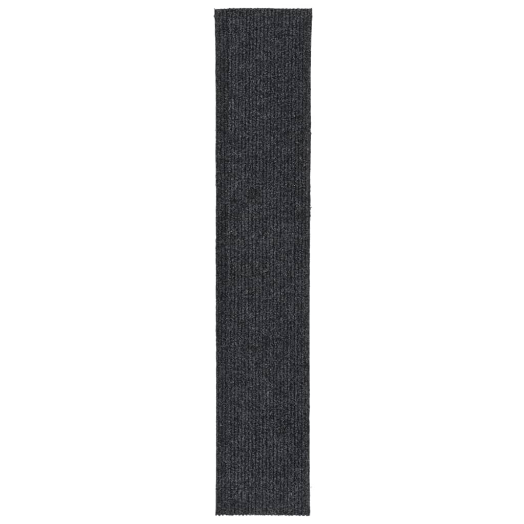 Vidaxl Alfombra de Pasillo Atrapa Suciedad Antracita 100x500 Cm
