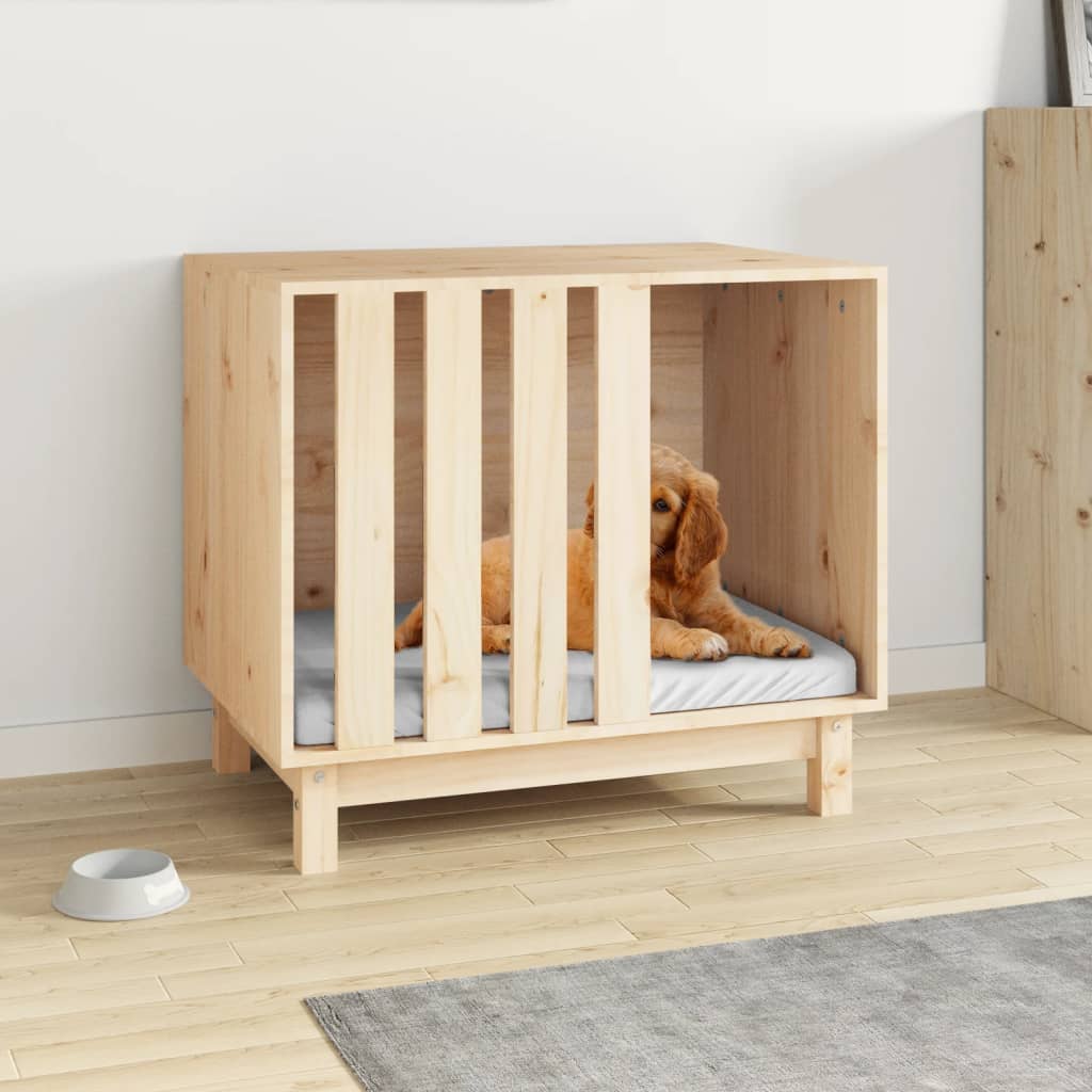 vidaXL Caseta para Perros Casa Animal Doméstico Color Marrón miel,  Natural,  Blanco y mas