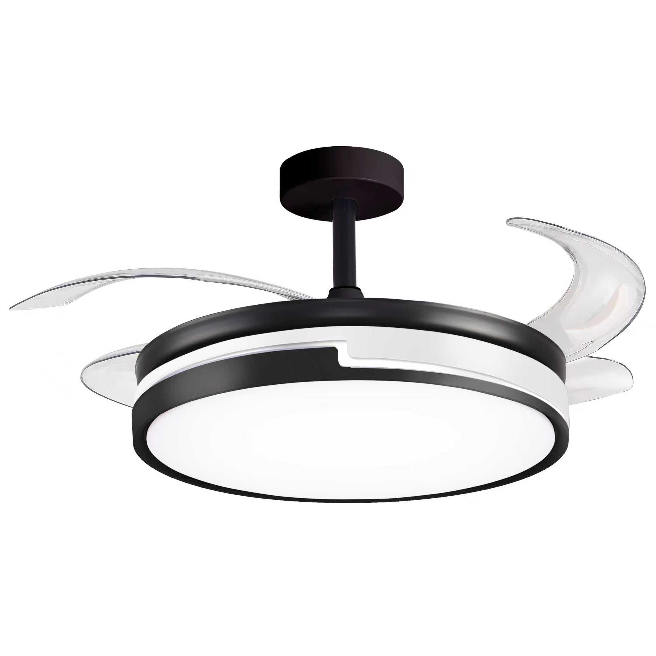 BEL AIR HOME - Ventilador de Techo ROBIN con Luz LED Personalizable y Motor DC Eficiente