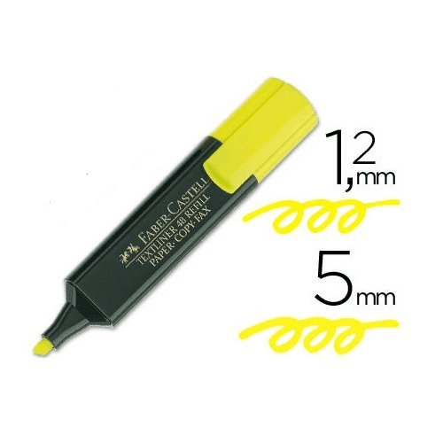 Rotulador Faber-Castell Textliner 48 Amarillo