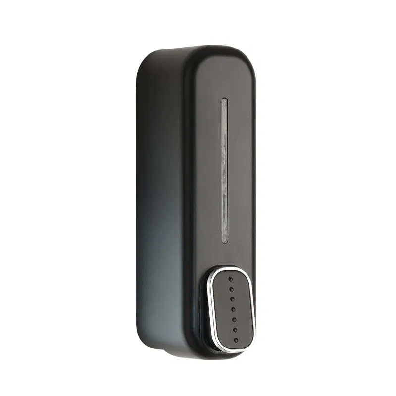 Imex ADJ013/NG dosificador de jabón de pared 350 ml acabado negro mate Portland
