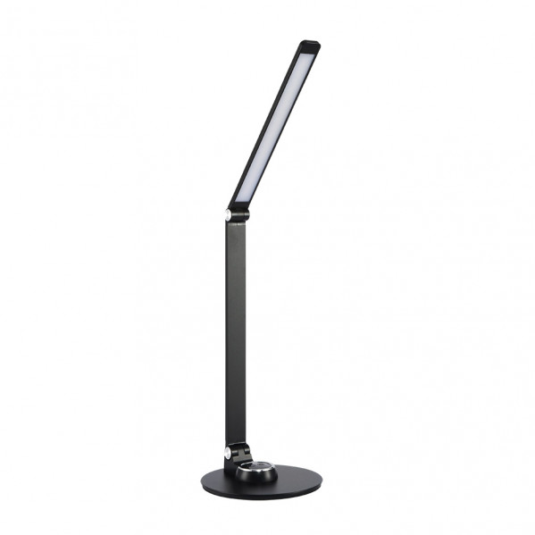 FABRILAMP Flexo Baritono 8w 3000k-4000-6500k Negro 54x16,5x29cm 600lm Intensidad Regulable, Tactil Y Plegable