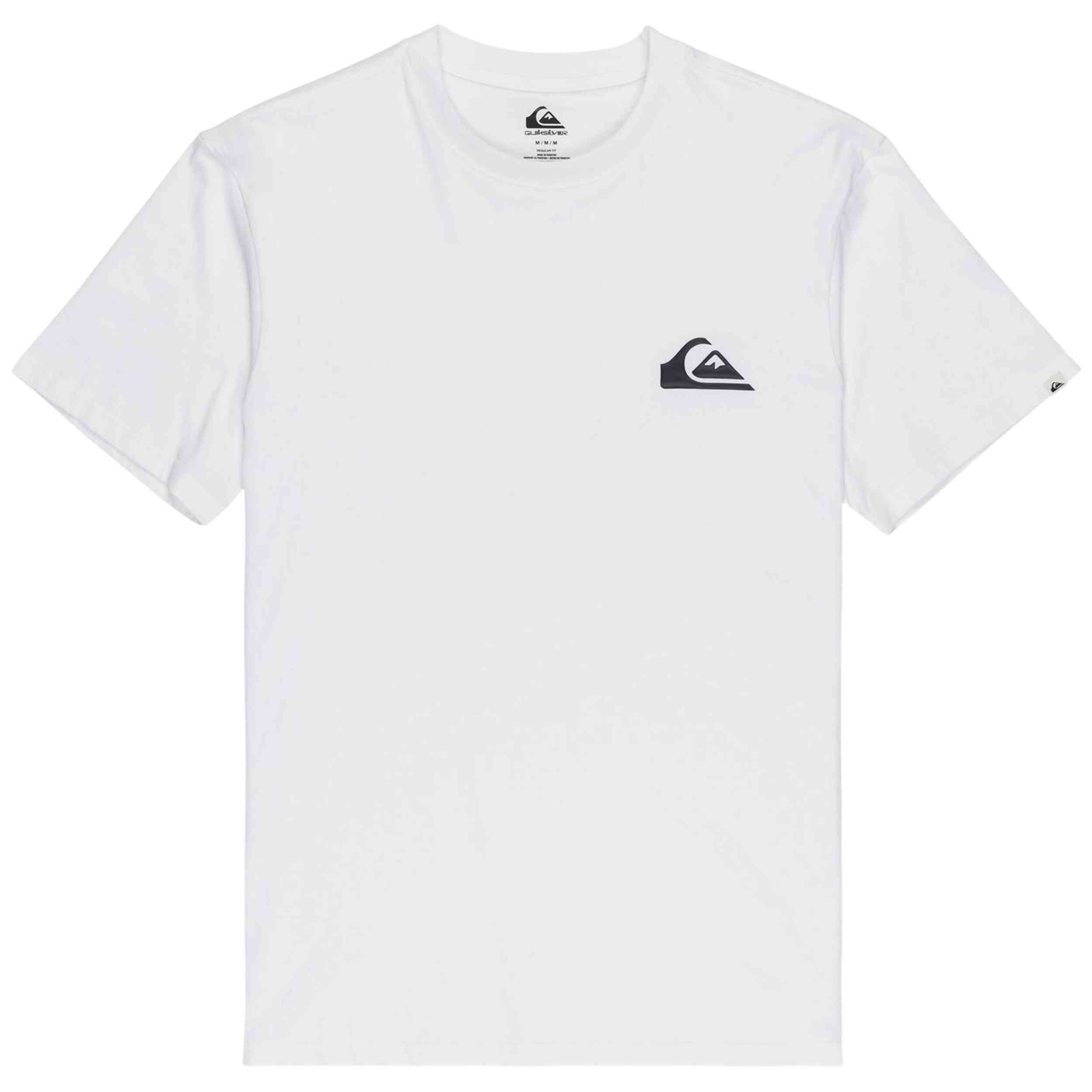 Camiseta Quiksilver modelo Ev Mini Logo (Wbb0) en color Blanco