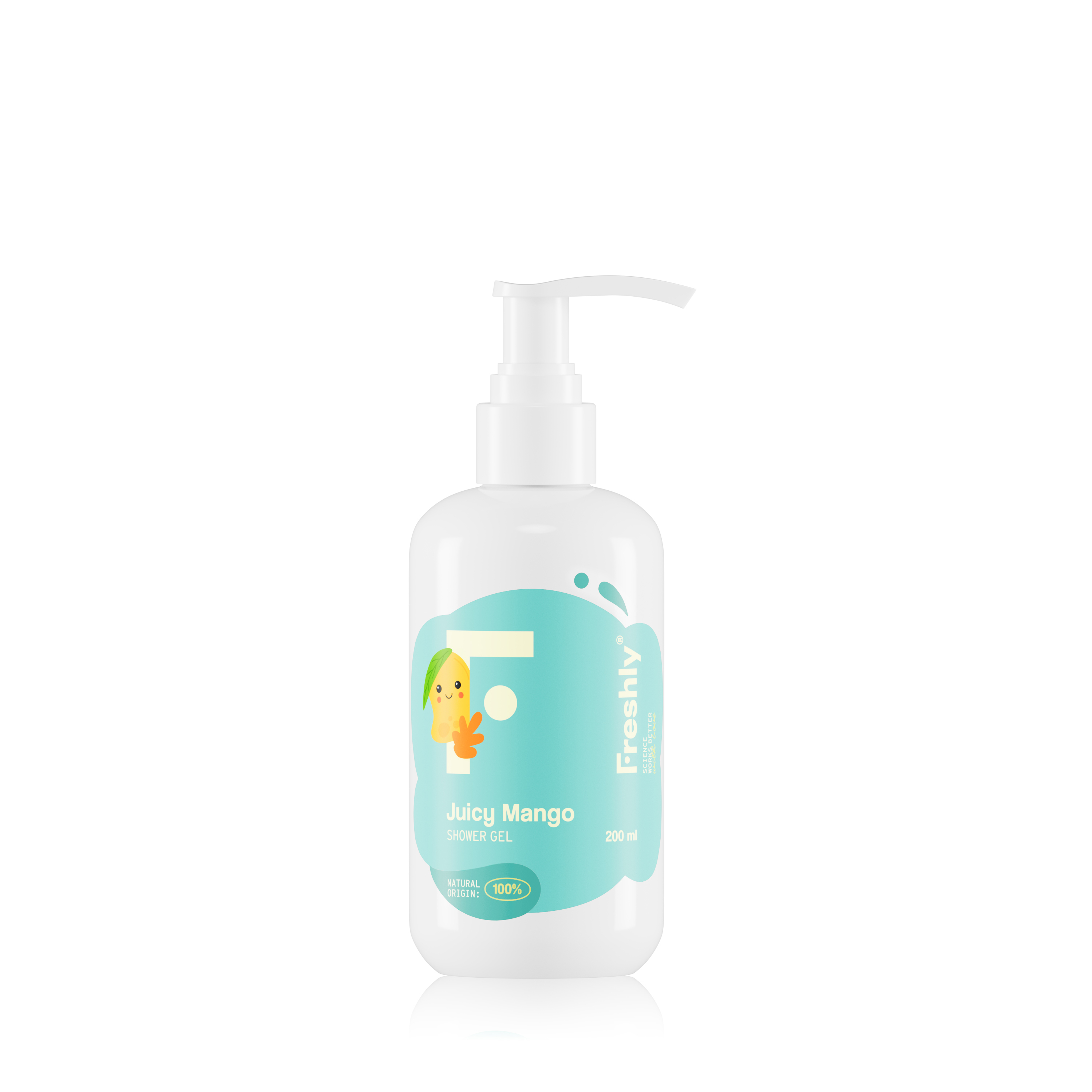 Freshly Cosmetics - Gel baño piel atópica bebé y niños Juicy Mango Shower Gel