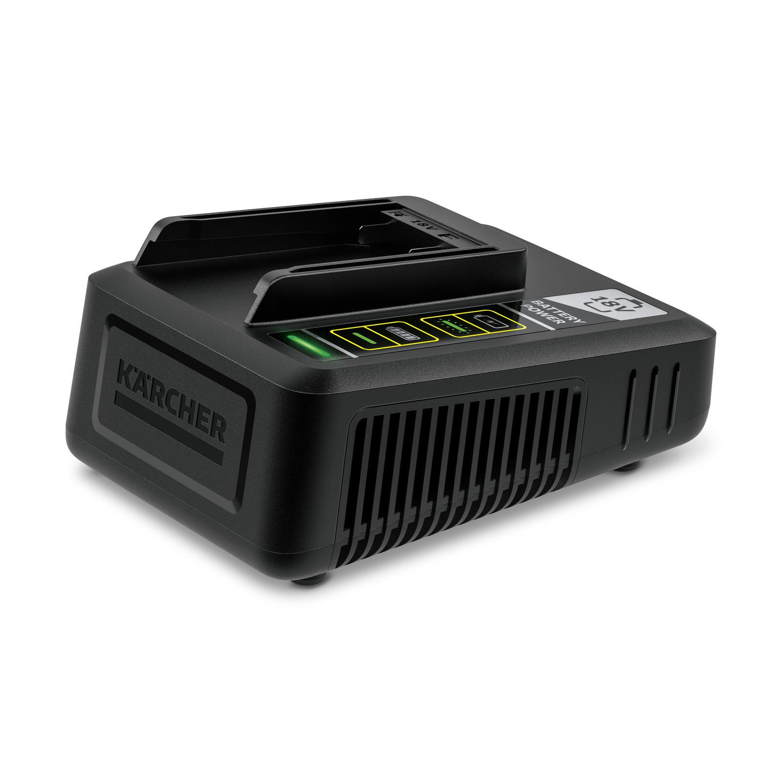 Kärcher Cargador, Plataforma de 18 V, 2.5 y 5.0 Ah, 2.445-032.0