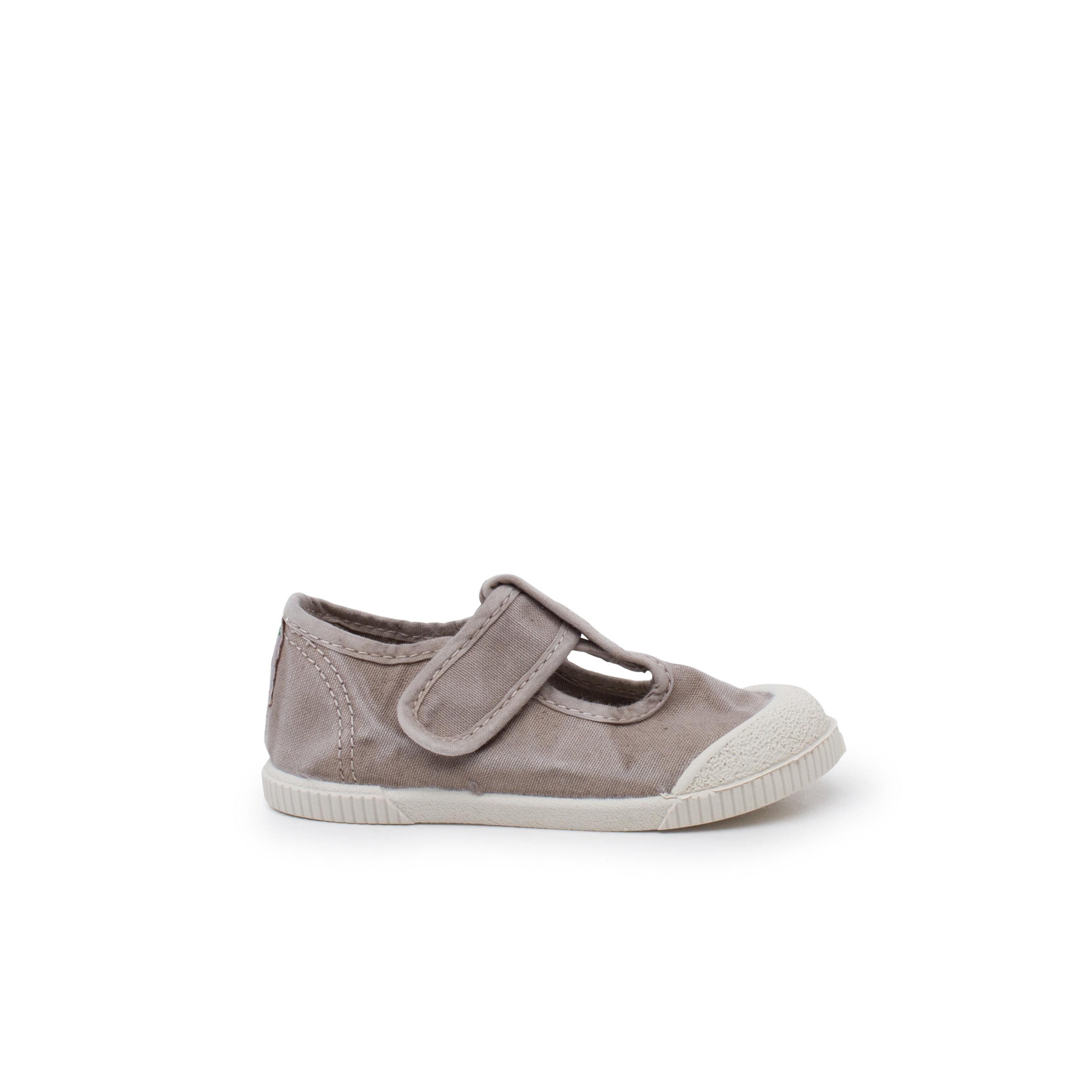 Pisamonas Pepitos puntera barefoot lona lavada